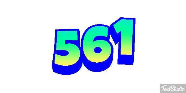 561 Effet de texte