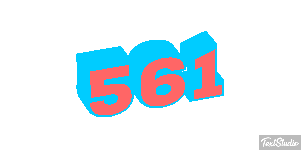 561 Effet de texte