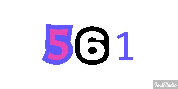 561 Effet de texte