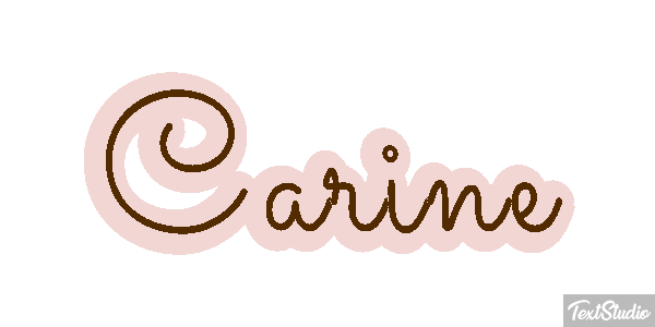 Carine Efecto de texto