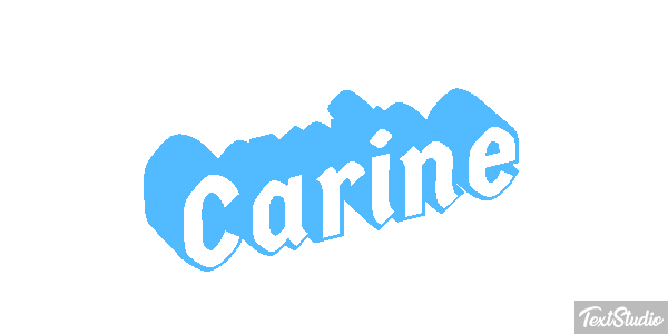 Carine Efecto de texto