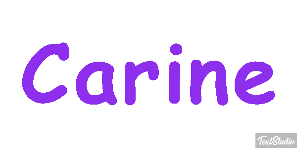 Carine Efecto de texto