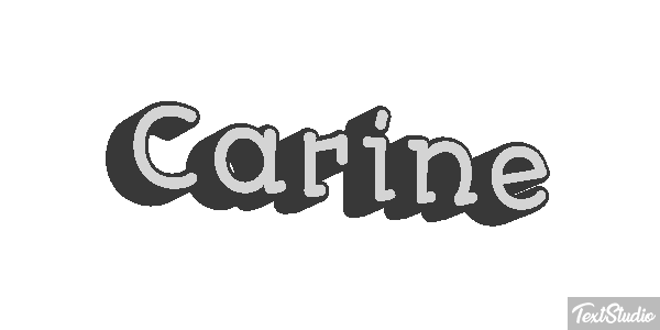 Carine Efecto de texto