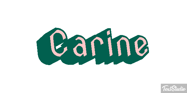 Carine Efecto de texto