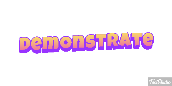 Demonstrate Text effect
