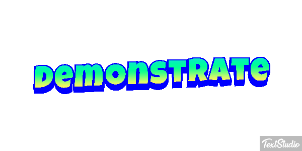 Demonstrate Text effect