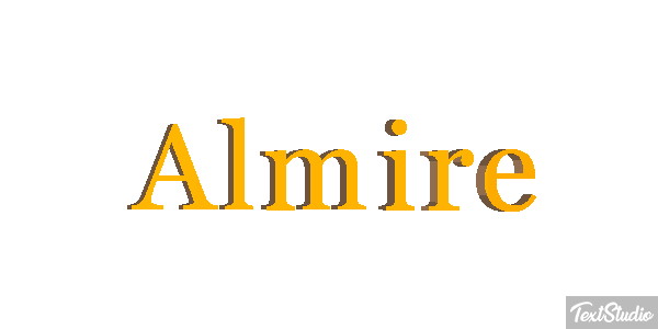 Almire Effet de texte