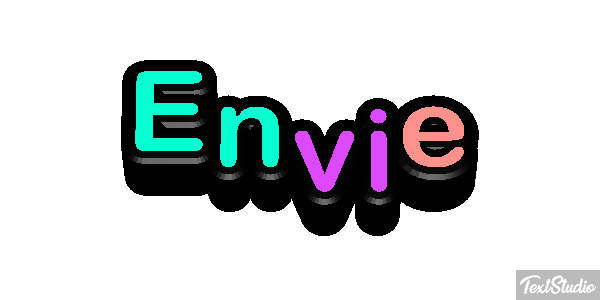 Envie Effet de texte