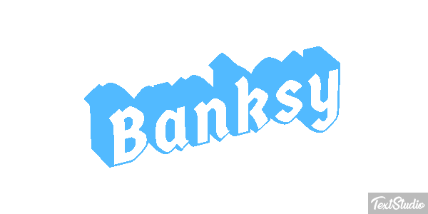 Banksy Efeito do texto