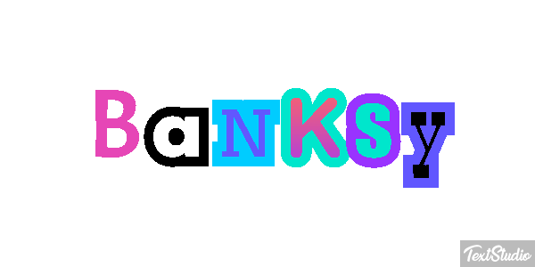 Banksy Efeito do texto