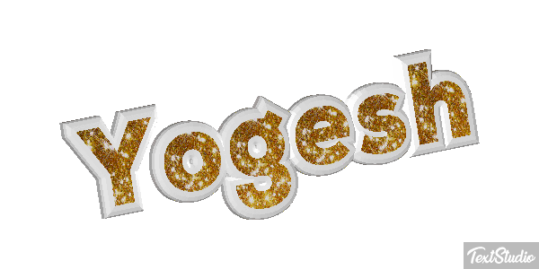 Yogesh Текстовый эффект