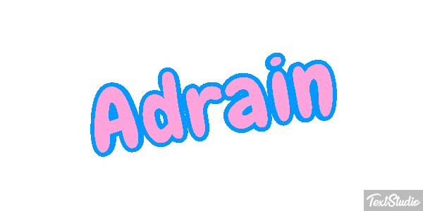 Adrain Text effect