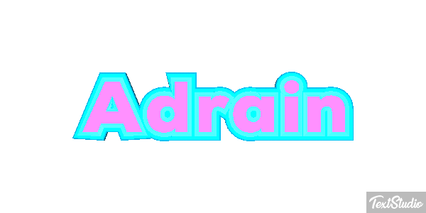 Adrain Text effect