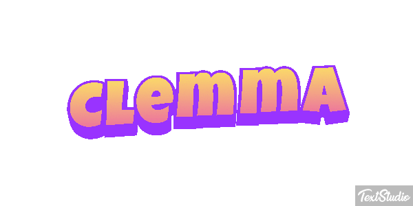 Clemma Efecto de texto