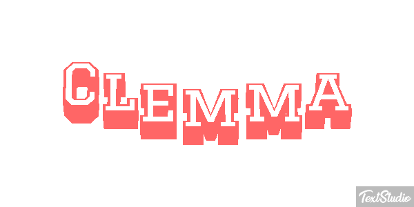 Clemma Efecto de texto