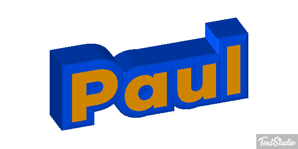 Paul Texteffekt