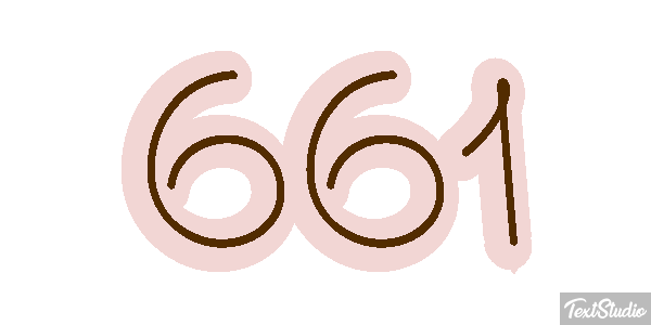 661 Effet de texte