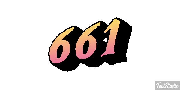 661 Effet de texte