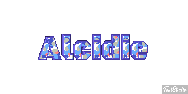 Alcidie Efecto de texto