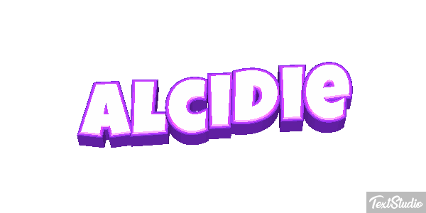 Alcidie Efecto de texto