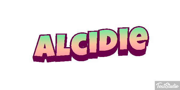 Alcidie Efecto de texto