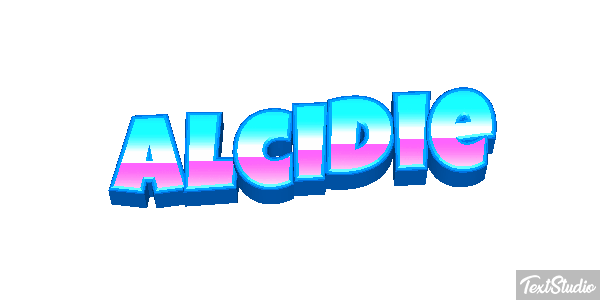 Alcidie Efecto de texto