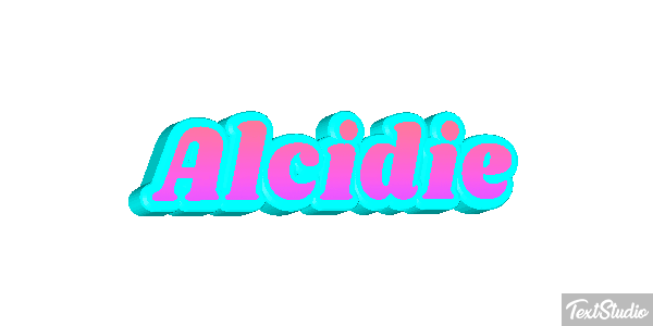 Alcidie Efecto de texto