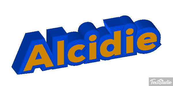 Alcidie Efecto de texto