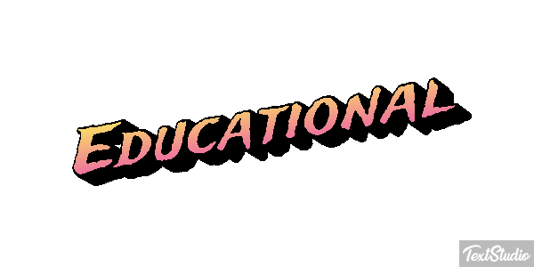 Educational Text effect