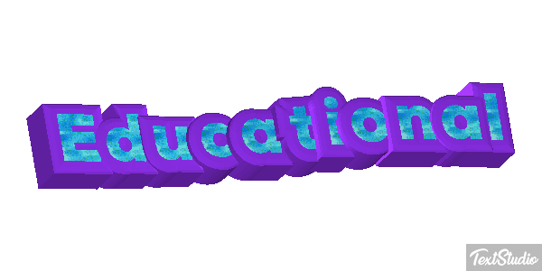 Educational Text effect