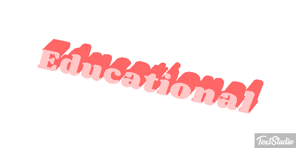 Educational Text effect