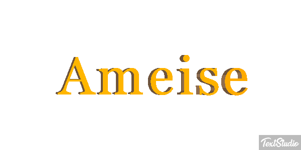 Ameise Effetto testo