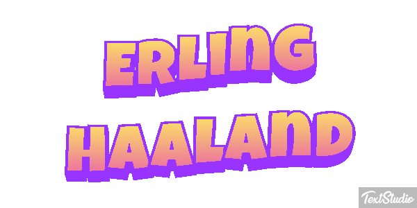 Erling Haaland Efeito do texto