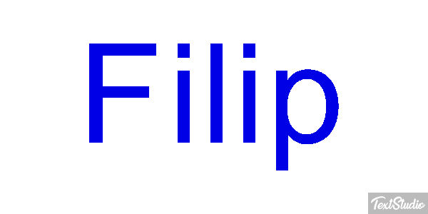 Filip Efekt tekstowy