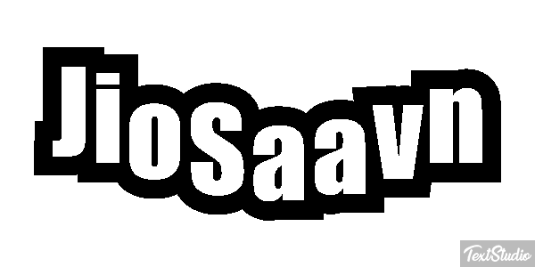 JioSaavn Texteffekt