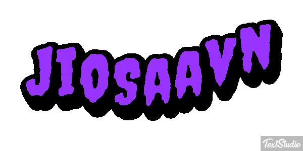 JioSaavn Texteffekt