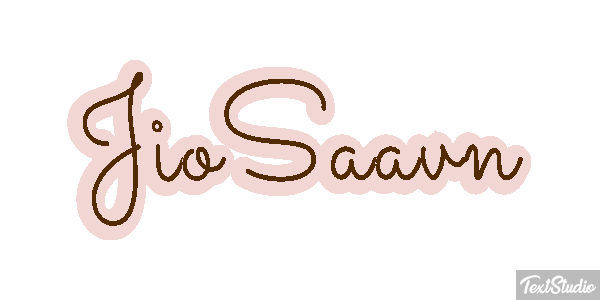 JioSaavn Texteffekt