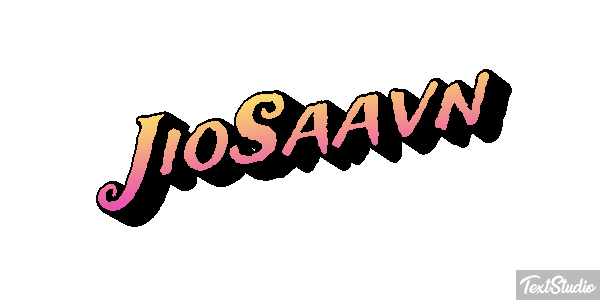 JioSaavn Texteffekt