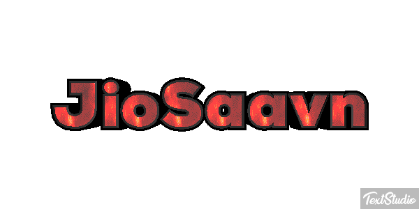 JioSaavn Texteffekt