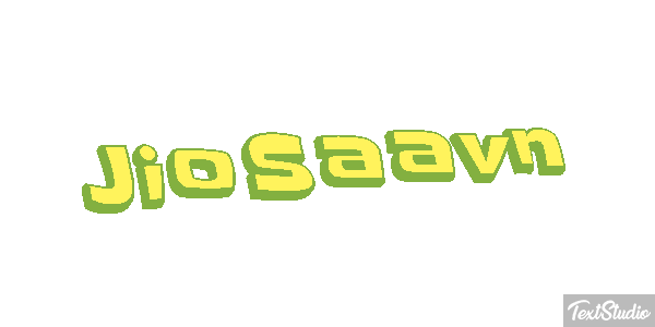 JioSaavn Texteffekt
