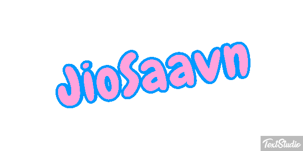 JioSaavn Texteffekt