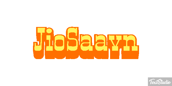 JioSaavn Texteffekt