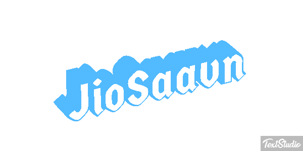 JioSaavn Texteffekt