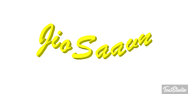 JioSaavn Texteffekt
