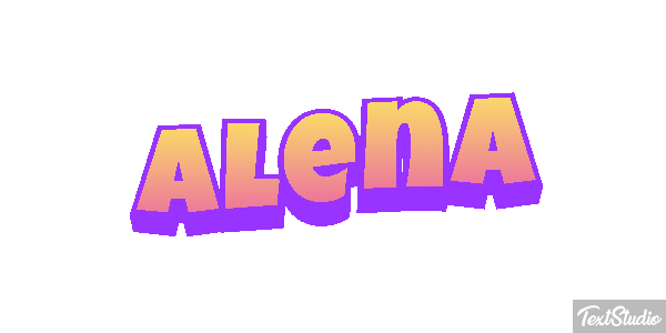 Alena Efekt tekstowy