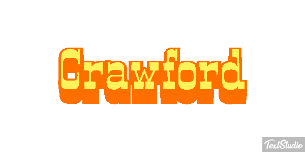 Crawford Текстовый эффект