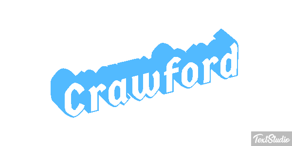 Crawford Текстовый эффект