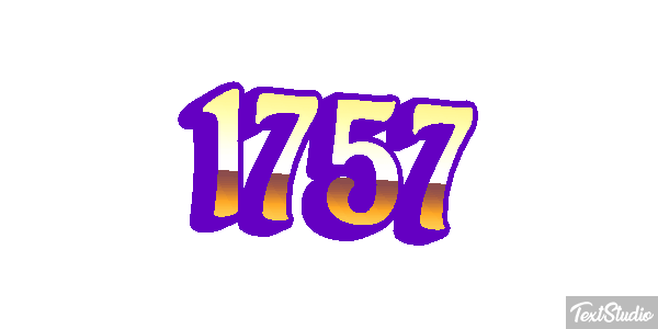 1757 Text effect