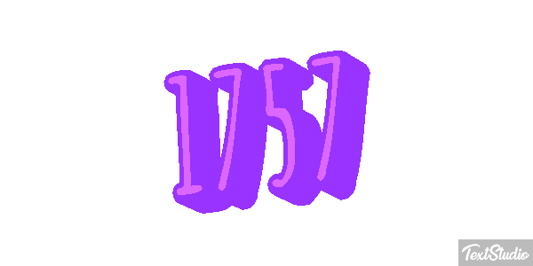 1757 Text effect