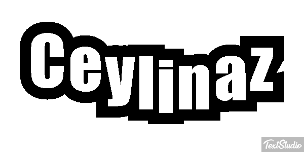 Ceylinaz Metin efekti
